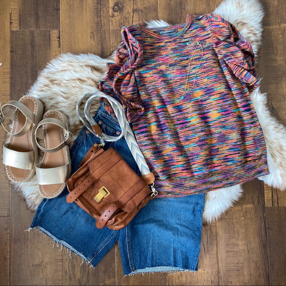 NWT LUCKY BRAND RELAXED BERMUDA JEAN SHORTS